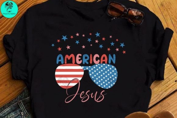 American Jesus Svg Graphics for Faith-Based Crafts