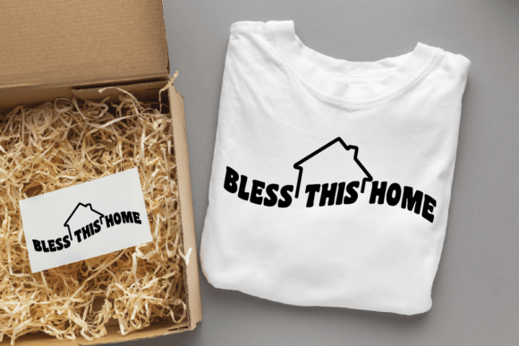 Bless This Home Christian SVG Graphics for Crafts