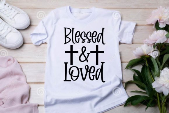 Blessed Loved SVG: Graphics for Crafts and Content