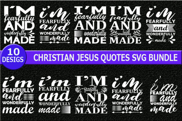 CHRISTIAN JESUS, Quotes SVG Designs Bun
