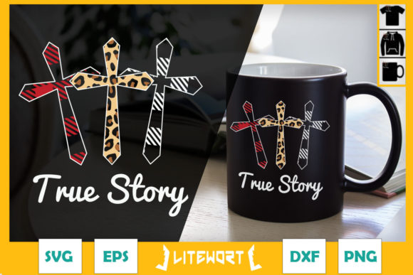 Christian Resurrection Day True Story Graphics for Branding