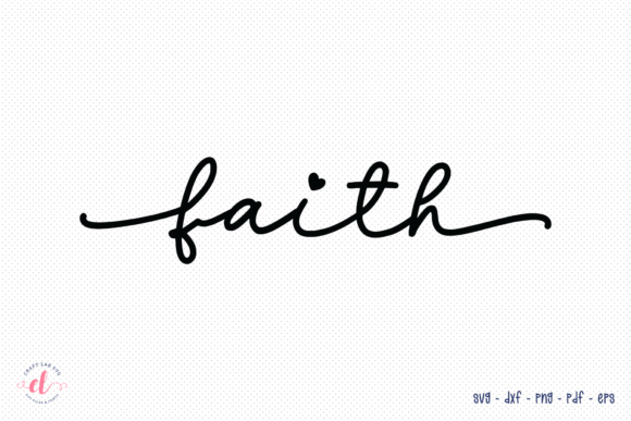 Faith SVG Cut File: A Brand Designer's Review for Crafts & Graphics