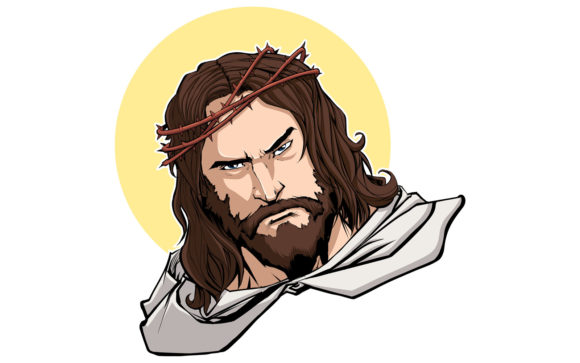 Jesus Portrait 2: Sacred Graphics for Branding