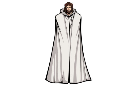 Jesus Standing Tall: Graphics and Illustrations for Brands